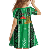 Personalized Burkina Faso Martyrs Day Family Matching Off Shoulder Maxi Dress and Hawaiian Shirt Monument des Heros Nationaux - Wonder Print Shop