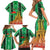 Personalized Burkina Faso Martyrs Day Family Matching Short Sleeve Bodycon Dress and Hawaiian Shirt Monument des Heros Nationaux - Wonder Print Shop