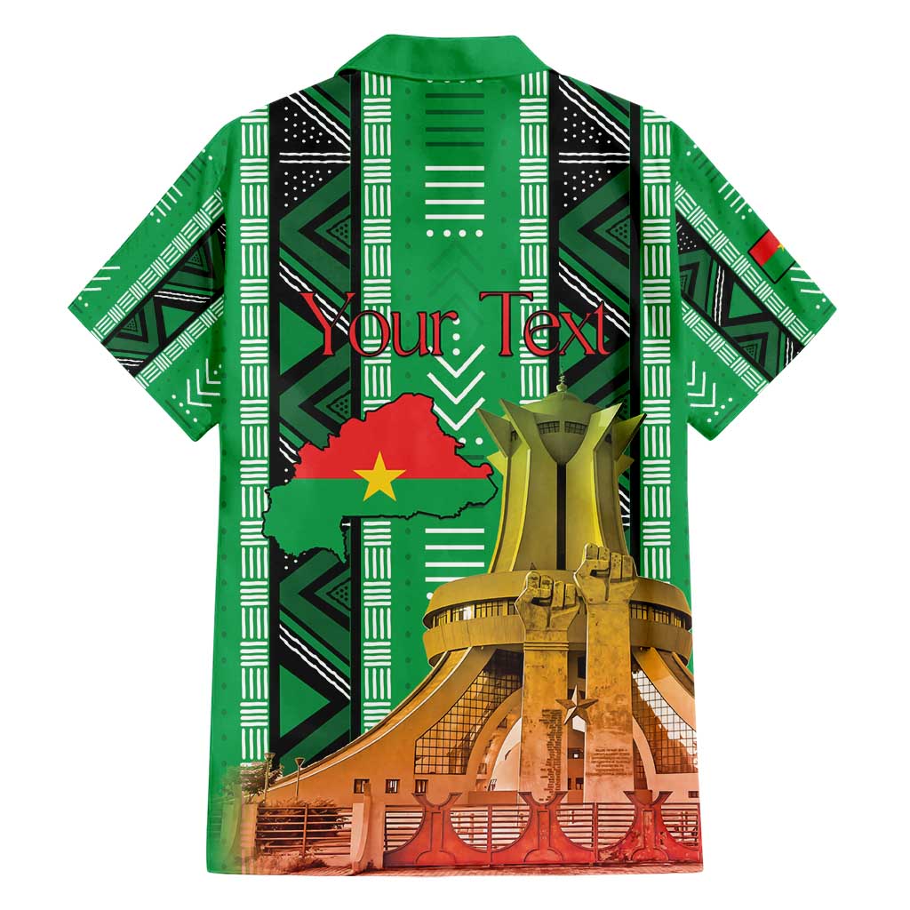 Personalized Burkina Faso Martyrs Day Hawaiian Shirt Monument des Heros Nationaux - Wonder Print Shop