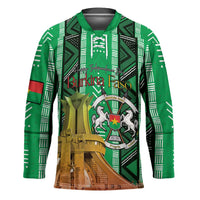 Personalized Burkina Faso Martyrs Day Hockey Jersey Monument des Heros Nationaux - Wonder Print Shop