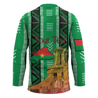 Personalized Burkina Faso Martyrs Day Hockey Jersey Monument des Heros Nationaux - Wonder Print Shop