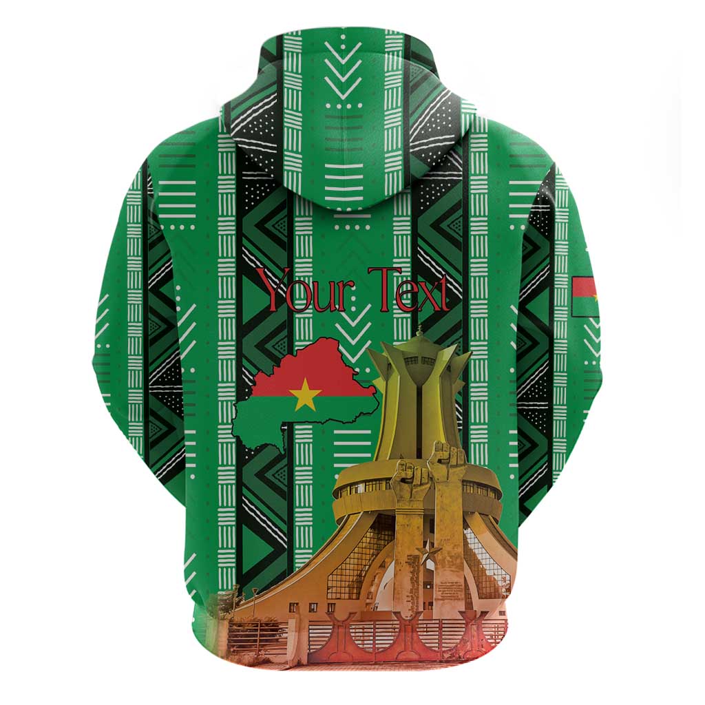 Personalized Burkina Faso Martyrs Day Hoodie Monument des Heros Nationaux - Wonder Print Shop