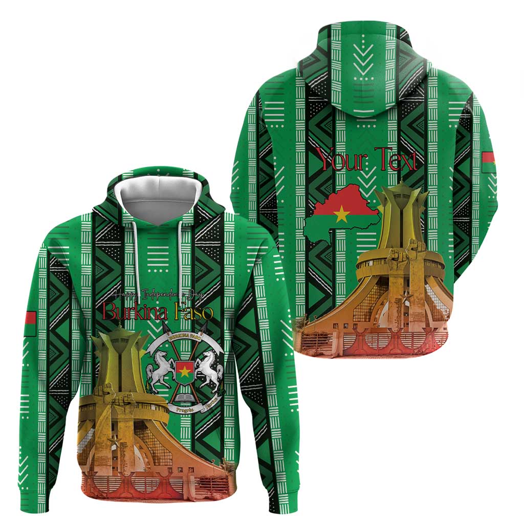 Personalized Burkina Faso Martyrs Day Hoodie Monument des Heros Nationaux - Wonder Print Shop