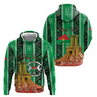 Personalized Burkina Faso Martyrs Day Hoodie Monument des Heros Nationaux - Wonder Print Shop