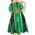 Personalized Burkina Faso Martyrs Day Kid Short Sleeve Dress Monument des Heros Nationaux - Wonder Print Shop