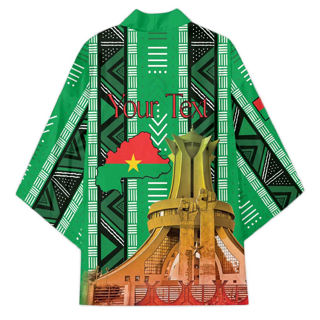 Personalized Burkina Faso Martyrs Day Kimono Monument des Heros Nationaux - Wonder Print Shop