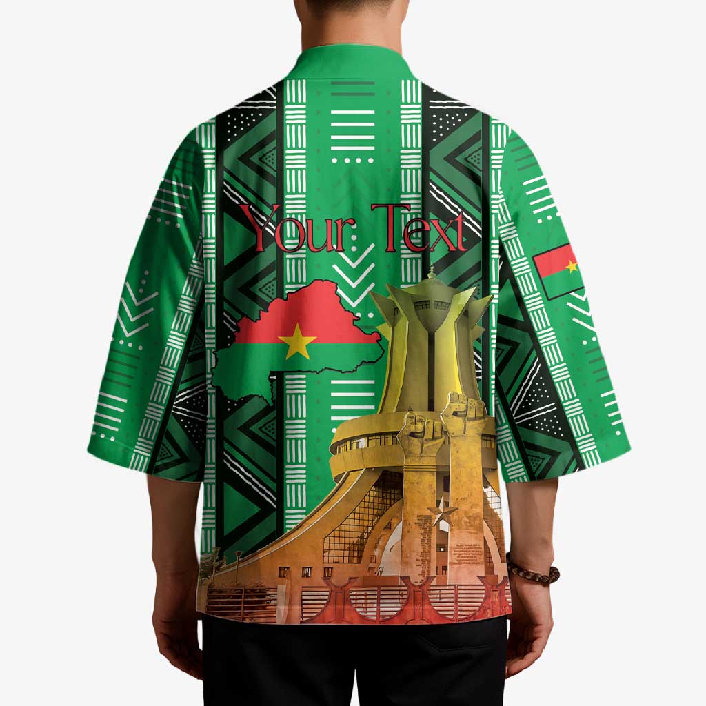 Personalized Burkina Faso Martyrs Day Kimono Monument des Heros Nationaux - Wonder Print Shop