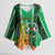 Personalized Burkina Faso Martyrs Day Kimono Sleeve Blouse Monument des Heros Nationaux - Wonder Print Shop