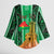 Personalized Burkina Faso Martyrs Day Kimono Sleeve Blouse Monument des Heros Nationaux - Wonder Print Shop