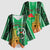 Personalized Burkina Faso Martyrs Day Kimono Sleeve Blouse Monument des Heros Nationaux - Wonder Print Shop