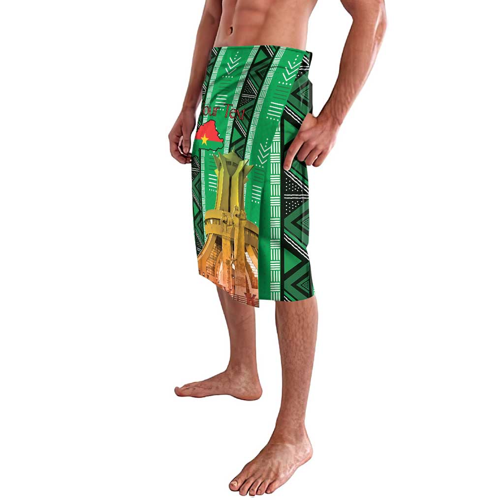 Personalized Burkina Faso Martyrs Day Lavalava Monument des Heros Nationaux - Wonder Print Shop
