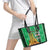 Burkina Faso Martyrs Day Leather Tote Bag Monument des Heros Nationaux - Wonder Print Shop