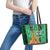 Burkina Faso Martyrs Day Leather Tote Bag Monument des Heros Nationaux - Wonder Print Shop