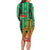Personalized Burkina Faso Martyrs Day Long Sleeve Bodycon Dress Monument des Heros Nationaux - Wonder Print Shop