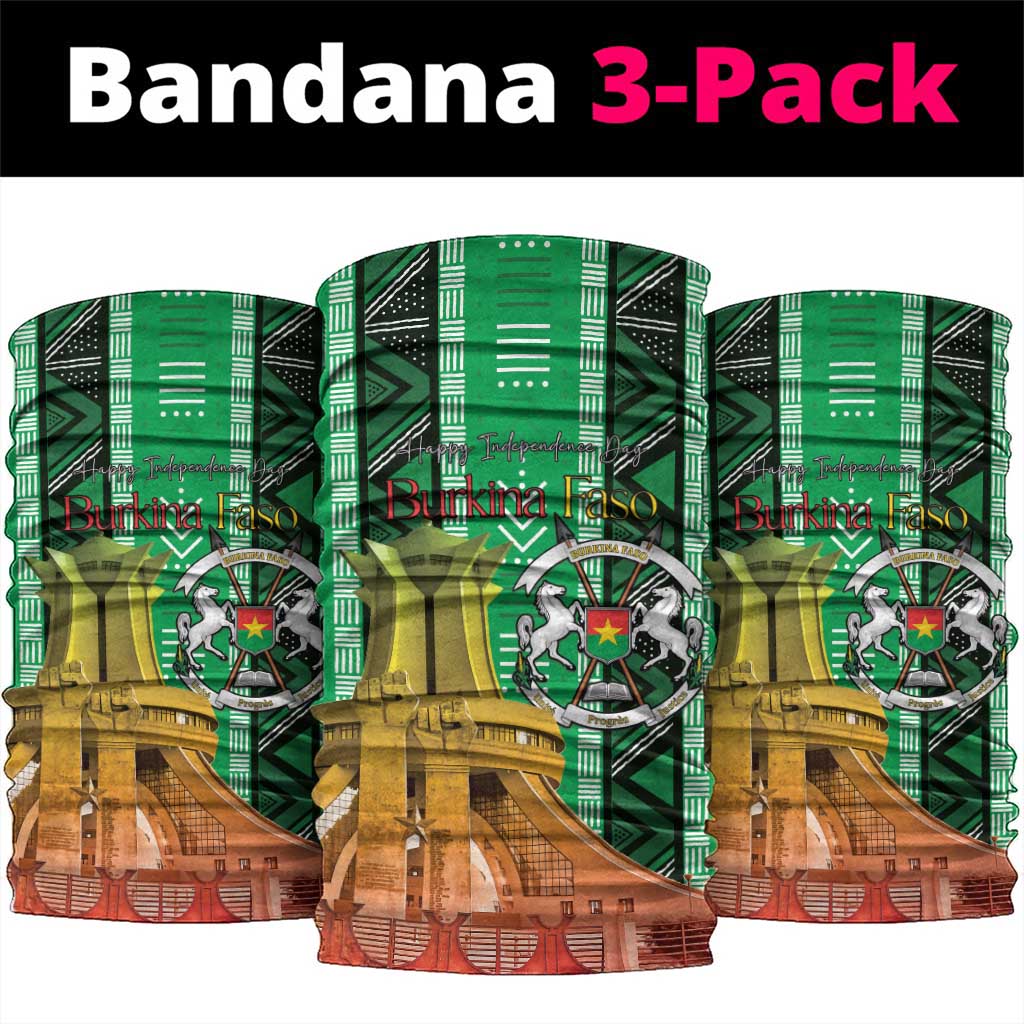 Burkina Faso Martyrs Day Neck Gaiter Monument des Heros Nationaux - Wonder Print Shop