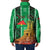 Personalized Burkina Faso Martyrs Day Padded Jacket Monument des Heros Nationaux - Wonder Print Shop