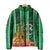 Personalized Burkina Faso Martyrs Day Padded Jacket Monument des Heros Nationaux - Wonder Print Shop