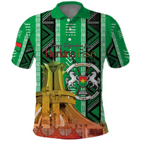 Personalized Burkina Faso Martyrs Day Polo Shirt Monument des Heros Nationaux - Wonder Print Shop