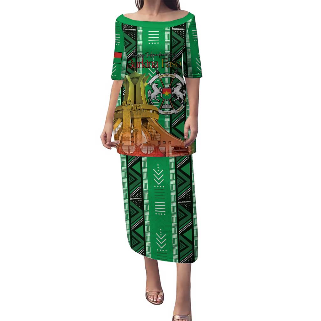 Personalized Burkina Faso Martyrs Day Puletasi Monument des Heros Nationaux - Wonder Print Shop