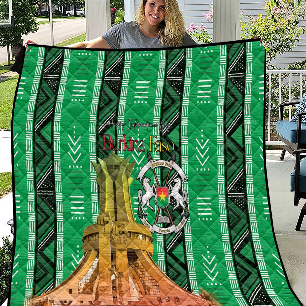 Burkina Faso Martyrs Day Quilt Monument des Heros Nationaux - Wonder Print Shop