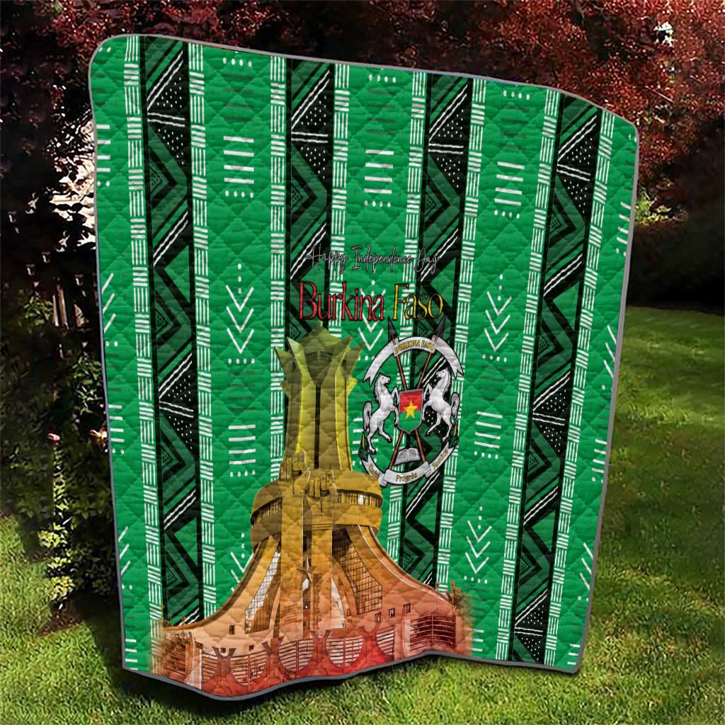 Burkina Faso Martyrs Day Quilt Monument des Heros Nationaux - Wonder Print Shop