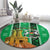 Burkina Faso Martyrs Day Round Carpet Monument des Heros Nationaux - Wonder Print Shop