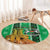 Burkina Faso Martyrs Day Round Carpet Monument des Heros Nationaux - Wonder Print Shop