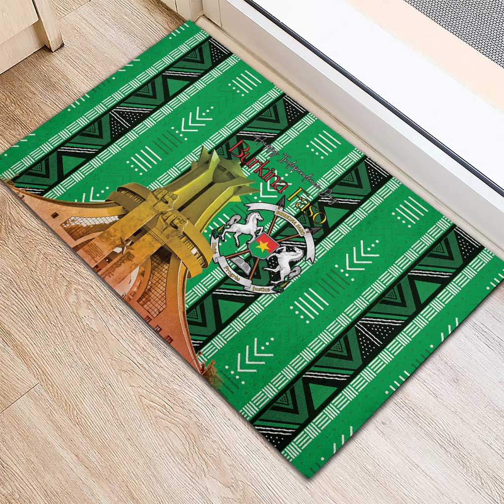 Burkina Faso Martyrs Day Rubber Doormat Monument des Heros Nationaux - Wonder Print Shop