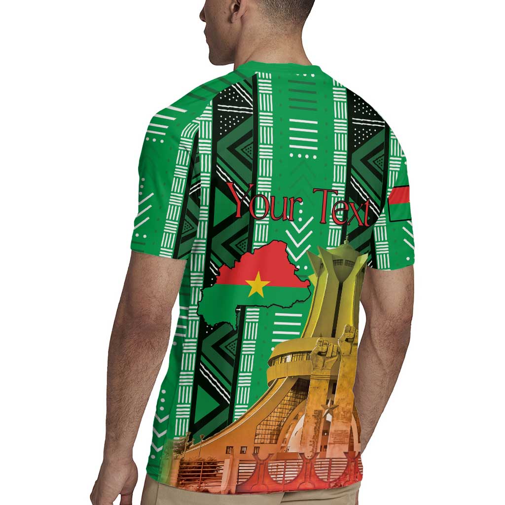 Personalized Burkina Faso Martyrs Day Rugby Jersey Monument des Heros Nationaux - Wonder Print Shop