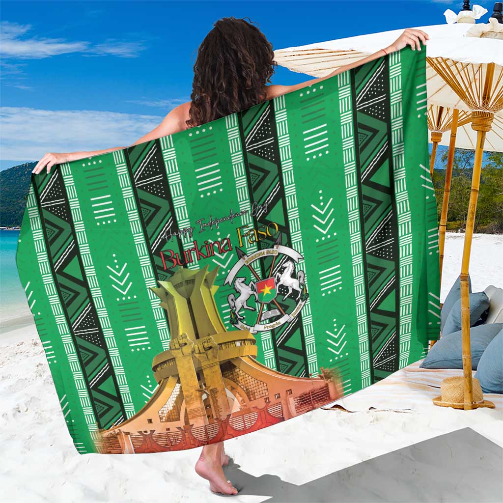 Burkina Faso Martyrs Day Sarong Monument des Heros Nationaux - Wonder Print Shop