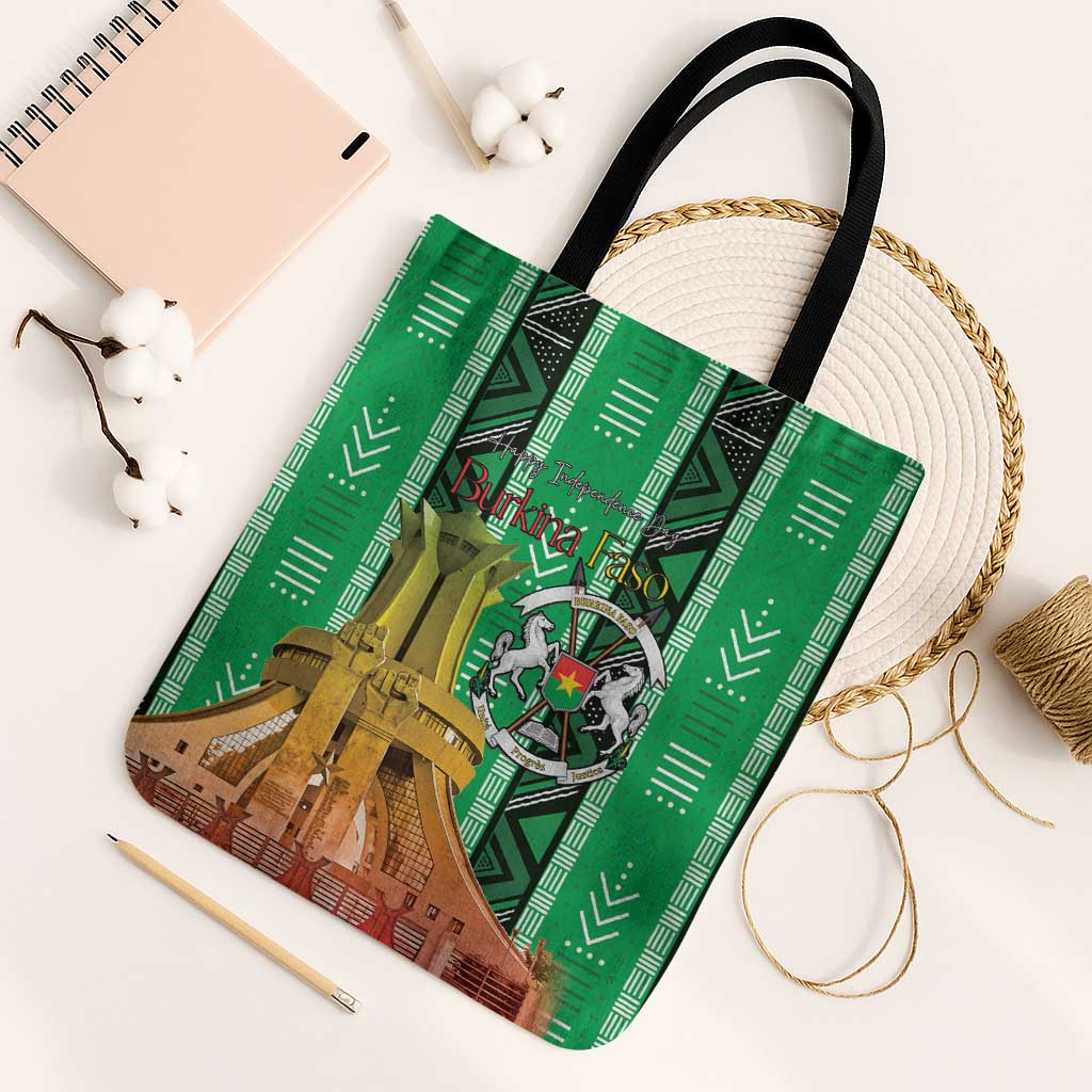 Burkina Faso Martyrs Day Tote Bag Monument des Heros Nationaux - Wonder Print Shop