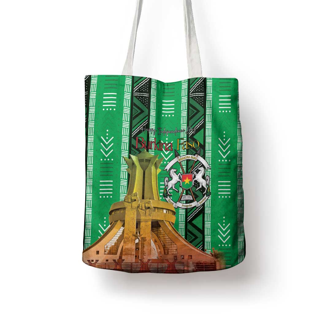 Burkina Faso Martyrs Day Tote Bag Monument des Heros Nationaux - Wonder Print Shop