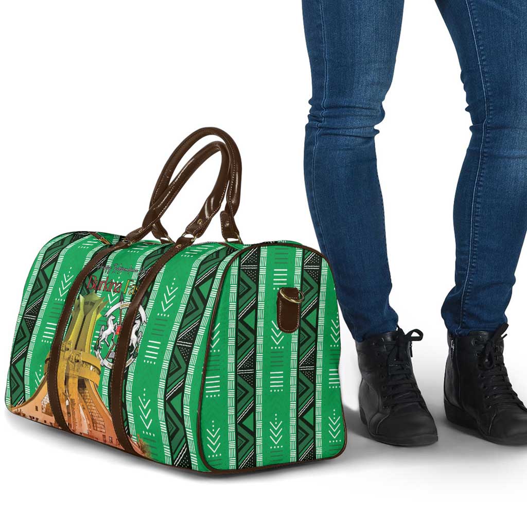 Burkina Faso Martyrs Day Travel Bag Monument des Heros Nationaux - Wonder Print Shop