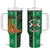 Personalized Burkina Faso Martyrs Day Tumbler With Handle Monument des Heros Nationaux - Wonder Print Shop