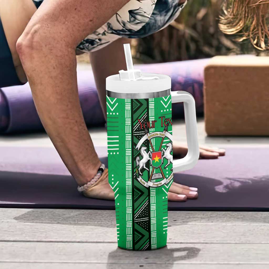 Personalized Burkina Faso Martyrs Day Tumbler With Handle Monument des Heros Nationaux - Wonder Print Shop