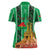 Personalized Burkina Faso Martyrs Day Women Polo Shirt Monument des Heros Nationaux - Wonder Print Shop