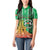 Personalized Burkina Faso Martyrs Day Women Polo Shirt Monument des Heros Nationaux - Wonder Print Shop