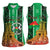 Personalized Burkina Faso Martyrs Day Women Sleeveless Polo Shirt Monument des Heros Nationaux - Wonder Print Shop
