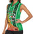 Personalized Burkina Faso Martyrs Day Women Sleeveless Polo Shirt Monument des Heros Nationaux - Wonder Print Shop