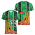 Personalized Burkina Faso Martyrs Day Women V-Neck T-Shirt Monument des Heros Nationaux - Wonder Print Shop
