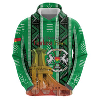Personalized Burkina Faso Martyrs Day Zip Hoodie Monument des Heros Nationaux - Wonder Print Shop