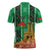 Personalized Burkina Faso Martyrs Day Zipper Polo Shirt Monument des Heros Nationaux - Wonder Print Shop