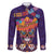 Personalised Mexico Day Of The Dead Family Matching Long Sleeve Bodycon Dress and Hawaiian Shirt Sugar Skull With Maracas Mexican Folk Pattern - Wonder Print Shop