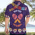 Personalised Mexico Day Of The Dead Hawaiian Shirt Sugar Skull With Maracas Mexican Folk Pattern - Wonder Print Shop