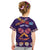 Personalised Mexico Day Of The Dead Kid T Shirt Sugar Skull With Maracas Mexican Folk Pattern - Wonder Print Shop