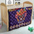 Personalised Mexico Day Of The Dead Quilt Sugar Skull With Maracas Mexican Folk Pattern - Wonder Print Shop