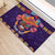 Personalised Mexico Day Of The Dead Rubber Doormat Sugar Skull With Maracas Mexican Folk Pattern - Wonder Print Shop