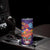 Personalised Mexico Day Of The Dead Skinny Tumbler Sugar Skull With Maracas Mexican Folk Pattern - Wonder Print Shop
