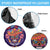 Personalised Mexico Day Of The Dead Spare Tire Cover Sugar Skull With Maracas Mexican Folk Pattern - Wonder Print Shop