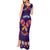 Personalised Mexico Day Of The Dead Tank Maxi Dress Sugar Skull With Maracas Mexican Folk Pattern - Wonder Print Shop